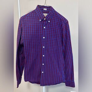 J.Crew Men's Plaid Shirt - Slim Fit